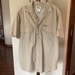 Misty Mountain Fishing Shirt, shirtsleeves, size Medium